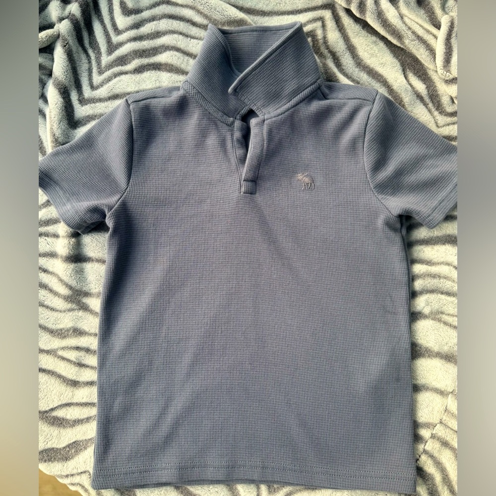 Abercrombie Kids Gray Polo Shirt Classic Style